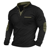 Felpa Uomo Basic con Collo a V