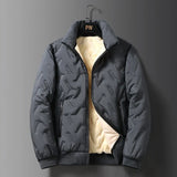Giacca imbottita con fodera sherpa