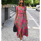Vestito elegante con scollatura a V