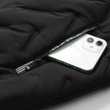 Giacca imbottita con fodera sherpa