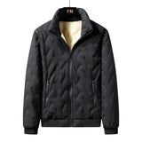 Giacca imbottita con fodera sherpa