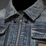 Giacca di Jeans Vintage dal Design Retrò