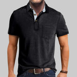 Polo Uomo Slim Fit in Cotone Misto