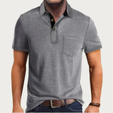 Polo Uomo Slim Fit in Cotone Misto