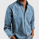 Blusa da Uomo in Cotone e Poliestere
