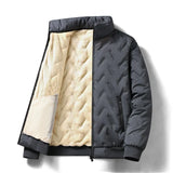 Giacca imbottita con fodera sherpa