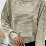 Maglione Donna in Maglia a Righe