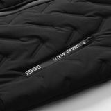 Giacca imbottita con fodera sherpa