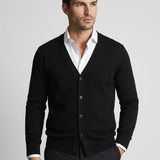 Cardigan Uomo in Maglia con Collo a V