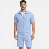 Set Estivo Uomo con Camicia Zip