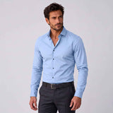 Camicia slim fit da uomo con vestibilità sartoriale