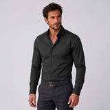 Camicia slim fit da uomo con vestibilità sartoriale