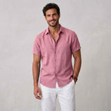 Camicia a Maniche Corte con Colletto Classico da uomo