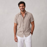 Camicia a Maniche Corte con Colletto Classico da uomo
