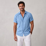 Camicia a Maniche Corte con Colletto Classico da uomo