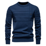 Pullover Uomo a Strisce Sottili Invernale