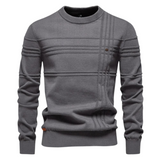 Pullover Uomo a Strisce Sottili Invernale