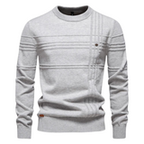 Pullover Uomo a Strisce Sottili Invernale