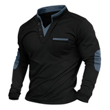 Felpa Uomo Basic con Collo a V