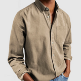 Blusa da Uomo in Cotone e Poliestere