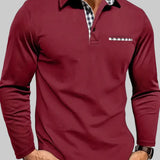 Camicia Polo Uomo Estiva a Maniche Lunghe