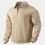 Maglione uomo geometrico dalla vestibilità ampia