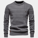 Pullover Uomo a Strisce Sottili Invernale