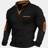 Felpa Uomo Basic con Collo a V