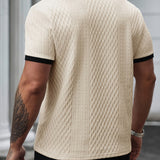Maglia Polo Uomo Colorblock in Poliestere
