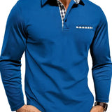 Camicia Polo Uomo Estiva a Maniche Lunghe