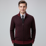 Gilet Uomo in Maglia con Zip Completa