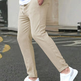 Pantaloni Uomo Elasticizzati dal Taglio Moderno