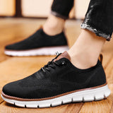 Sneakers Uomo in Maglia Leggera e Traspirante