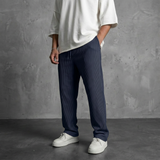 Pantaloni Uomo Ampi dal Design Minimalista