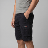 Pantaloncini cargo da uomo relaxed fit multitasche