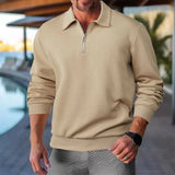 Maglione Uomo con Collo Alto e Zip