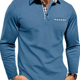 Camicia Polo Uomo Estiva a Maniche Lunghe