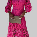 Abito in pizzo romantico ed elegante