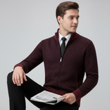 Gilet Uomo in Maglia con Zip Completa