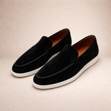 Mocassini in pelle slip-on Regular Fit da uomo