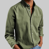 Blusa da Uomo in Cotone e Poliestere