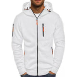 Maglione Uomo con Cappuccio e Zip