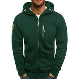 Maglione Uomo con Cappuccio e Zip
