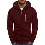 Maglione Uomo con Cappuccio e Zip