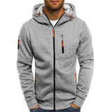 Maglione Uomo con Cappuccio e Zip