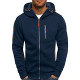 Maglione Uomo con Cappuccio e Zip