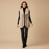 Gilet Donna in Pelliccia Sintetica