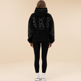 Felpa Donna Oversize con Cappuccio