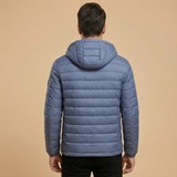 Giacca Trapuntata con Cappuccio e Zip