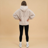 Felpa Donna Oversize con Cappuccio
